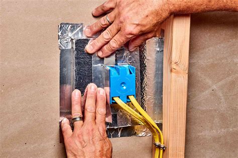 how to protect electrical box from insulation|insulation for outside wall outlets.